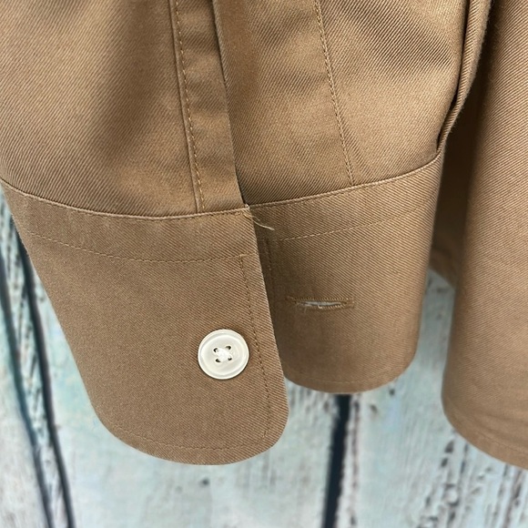 Brown Zara Men’s Cotton Button-up Shirt L - Picture 4 of 6